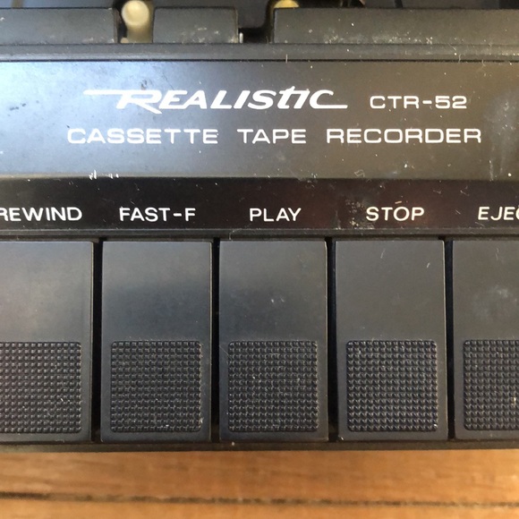 Vintage Realistic Cassette Tape Recorder CTR-52 Model 14-804 - Picture 8 of 16